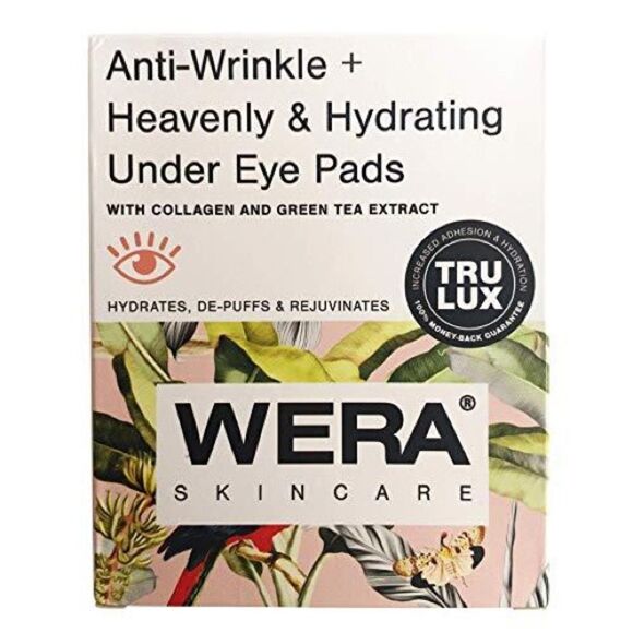 🌟WERA Skincare Anti-Wrinkle + Heavenly & Hydrating Under Eye Pads🌟 - Picture 1 of 8
